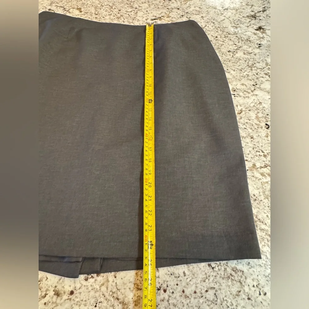 KASPER Gray Women's Skirt - Picture 4 of 8